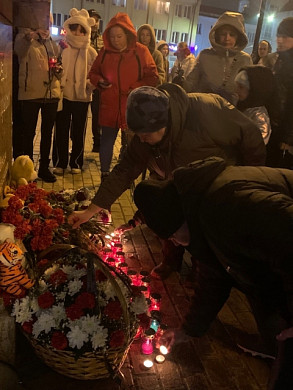 Кинешемцы почтили память погибших при теракте в «Крокус Сити Холле»